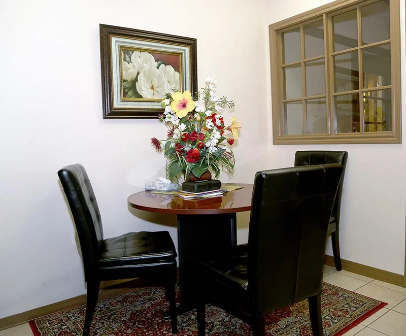 Modern dental treatment room