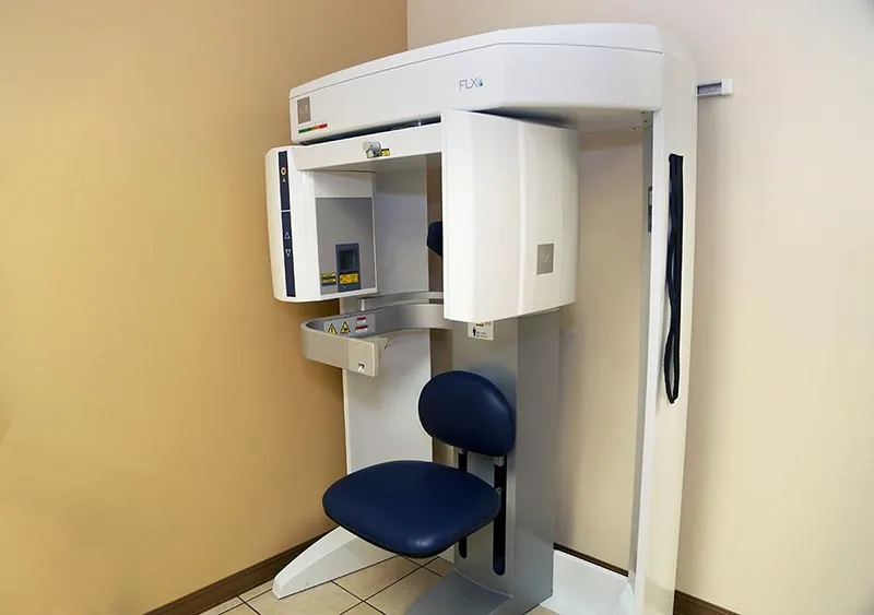 Dental operatory with advanced equipment